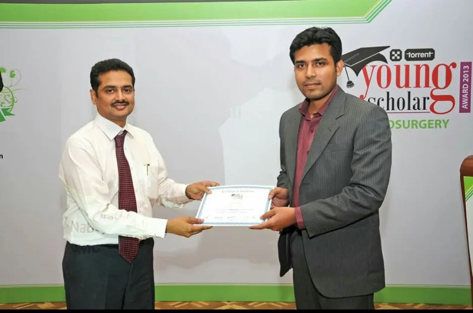 Recognized as Young Torrent Scholar 2013