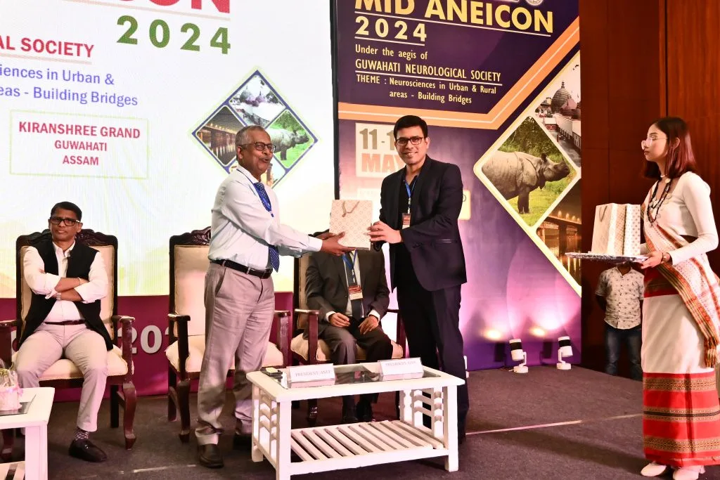 Dr Naba J Borah at Guwahati Neurological Society